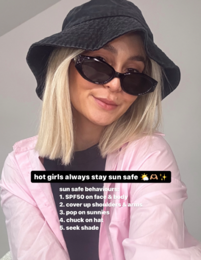 End The Trend - Influencer content